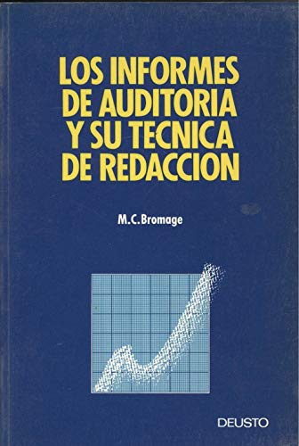 Portada de Informes de auditoria y su tecnica de redaccion, los