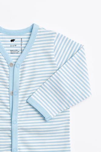 Image of monica + andy On the Go Baby One Piece, 100% Organic Baby Clothes for Girls & Boys, Sizes For Preemie, Newborn, & Infant