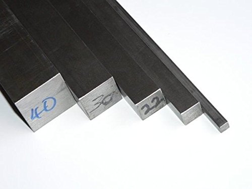 Jd Multi Metals Steel - Mild Square Bar Various Diameters And Lengths, 10Mm X 1000Mm