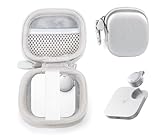 Alltravel Case for soundcore Work by Anker, Portable AI Voice Recorder, AI Note Taker (White)