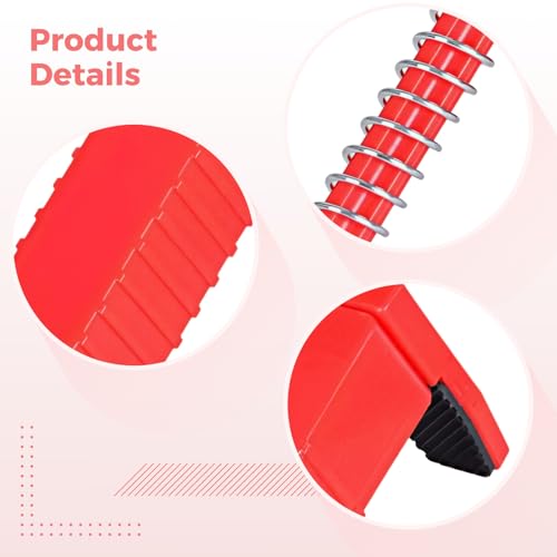 2 Pcs Adjustable Brick Liner Tools con abrazadera de resorte, bloques antideslizantes de alta resistencia para mampostería, rango de 3.5-4.7 pulgadas, perfecto para construcción miniatura 2