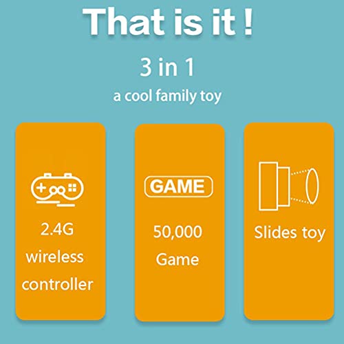 Retro Video Game Consoles,80 Simulators/Support 4K 60Fps And 3D Video Output Compatible For Hdmi 4K Output Consoles With Gamepad Cooling Bracket Tf Card, Gift For Adult/Child #TOP1