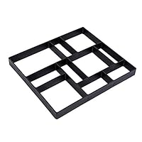 Pflasterform, Betonform Kunststoff Beton Pflaster Plastikformen Pflasterstein Steinpflaster Schalungsform Schablone Betonform für Bürgersteig Form Garten Pfad Muster Pflasterung