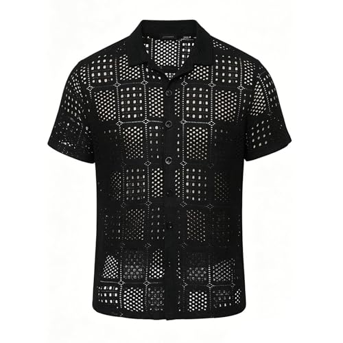 Camisas para hombre ligeras que combaten el calor con su tejido de malla transpirable