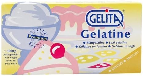 Leaf Gelatine Sheets - Bronze - 2.2 lb box Gelita by Gelita