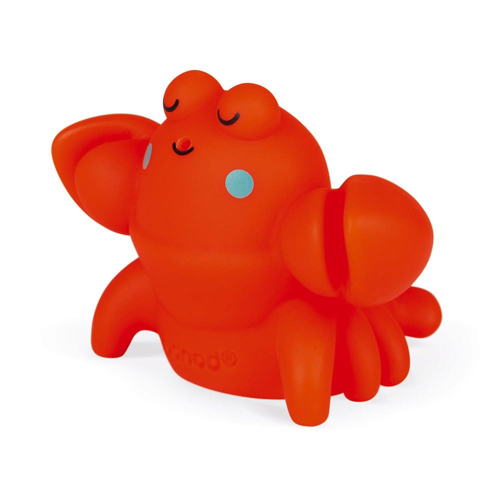 Janod - Spruzzatori Animali Marini - Set di 4 - Divertenti Animali spruzzatori - Giocattolo da Bagno per Bambini - da 10 Mesi, J04703