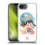 Head Case Designs Two Scoops Ice Cream Vintage Ads Series 2 Gel Case [Military Grade Protection] Compatible with Apple iPhone 16e and Compatible with MagSafe