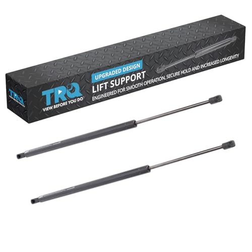 TRQ Driver & Passenger Side Liftgate Lift Support Shock Strut Set Compatible with 2010-2015 Lexus RX350 RX450h