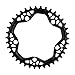 Absolute Black Cyclocross N/W Chainring Absoluteblack 130mm 38t 5b Bk