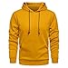 Sweat à capuche pour homme - Pour le printemps, l'automne - Style hip-hop décontracté, Hh6762 Jaune, Large
