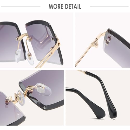 Petites lunettes de soleil carrées pour vos sorties d'été en terrasse - 4
