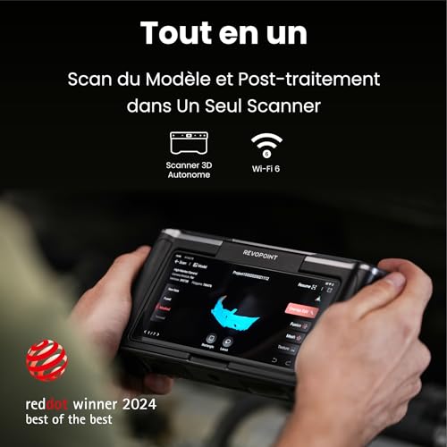 Revopoint MIRACO Pro Scanner 3D portable pour - Vue d'ensemble et qualité de fabrication