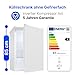 Bomann® Kühlschrank ohne Gefrierfach | Energieklasse C | 85cm | 5 Jahre Kompressor-Garantie | Kühlschrank klein | 0-8°C | leise 35dB | 3 Ablagen | Standardkühlschrank 126L | VS 7258 weiß