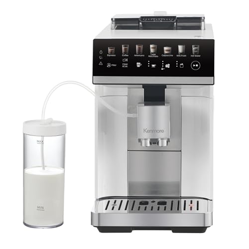 Koolatron Kenmore Espresso Machine – All-In-One Fully Automatic Coffee Maker ...