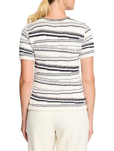 NIC+ZOE Women's Shoreline Mix Knit Tee4