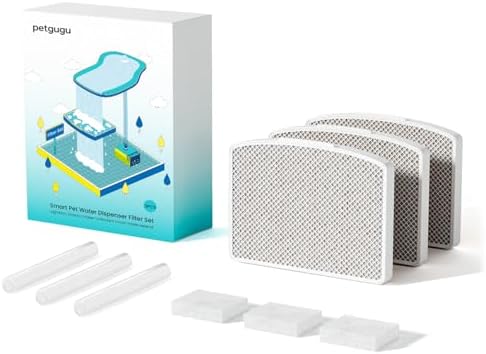 Cat Water Fountain Replacement Filters for PF1 Automatic Pet Fountain Cat Water Fountain Dispenser Filter Set Special