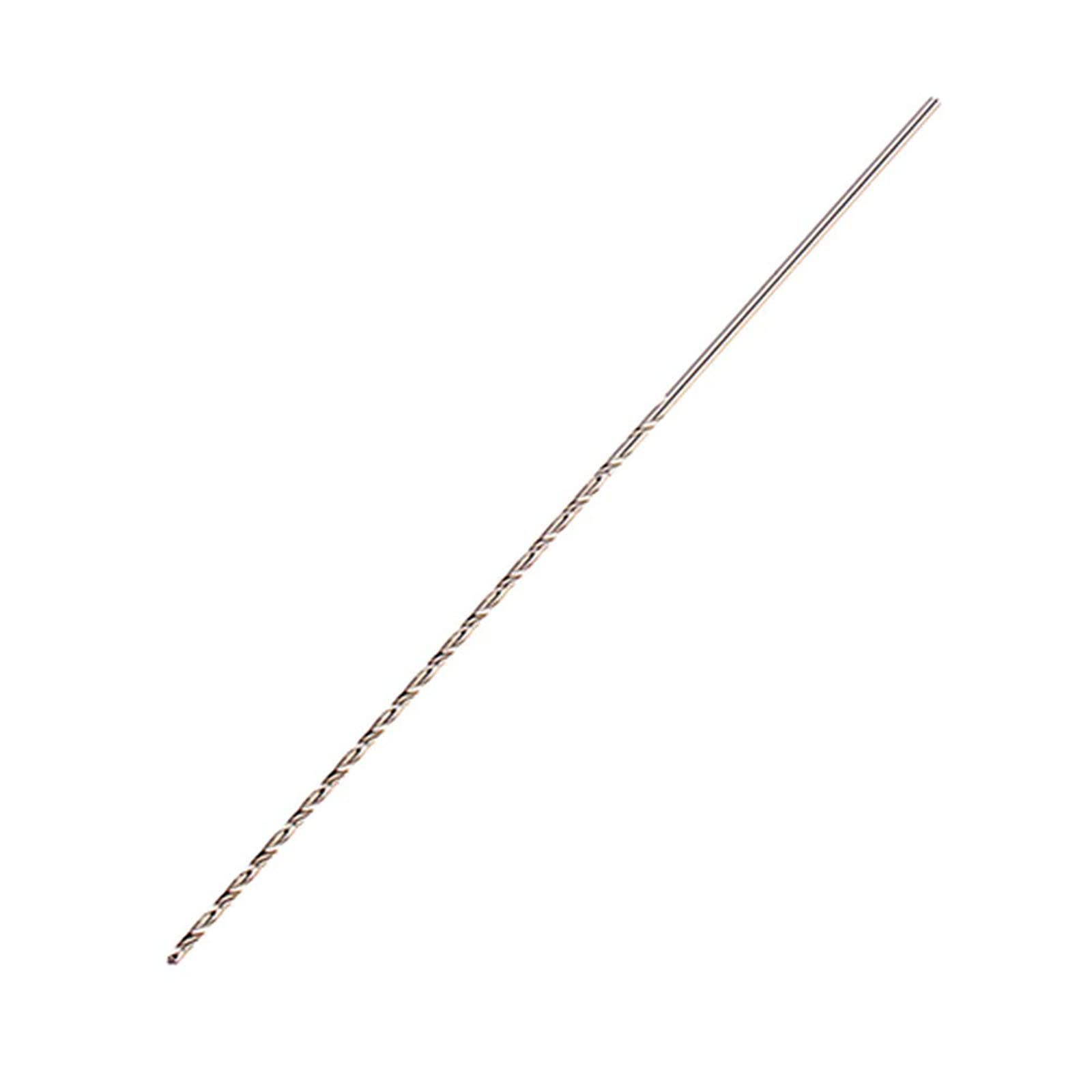 Remorui 1Pc Extra Long HSS Straigth Shank Auger Twist Drill Bits 160mm High Speed Steel Drilling Bits Power Tool 3.5mm
