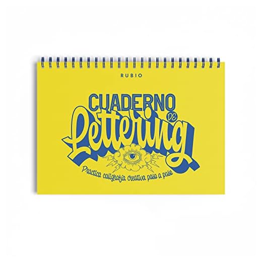 Cuaderno de lettering. Practica caligrafía creativa paso a paso