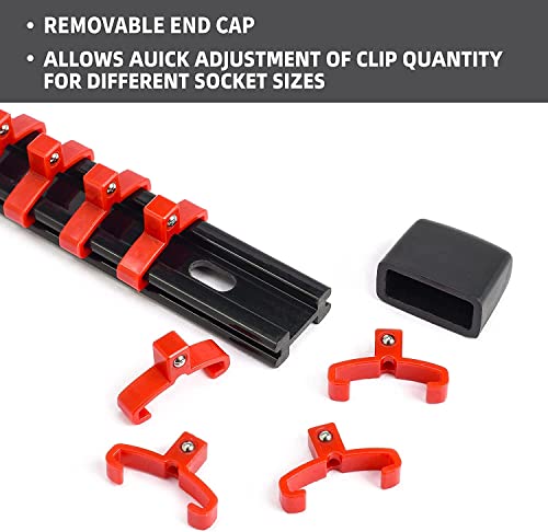 image for Reniteco Socket Organizer Drive ABS Tools-Socket Holder, Premium Quali
