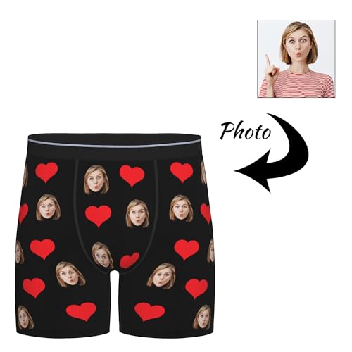 Custom Boxers for Him Boyfriend Father Husband,Personalized Boxers for Christmas Birthday Gifts2