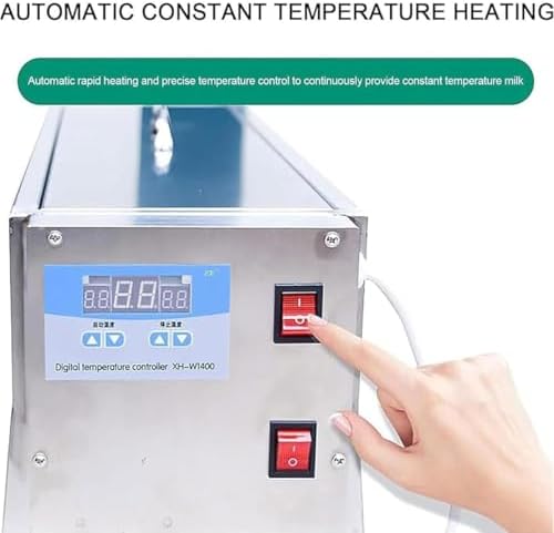 Automatic Piglet Milk Feeder with 10/14 Nipples, Smart Constant Temperature, Sound Function, Ideal for Farms & Ranches, Efficient Piglet Nursing Solution