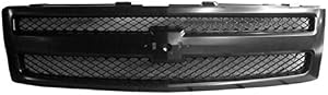 Sherman Replacement Part Compatible with Chevrolet Silverado Pickup Grille Assembly (Partslink Number GM1200578)
