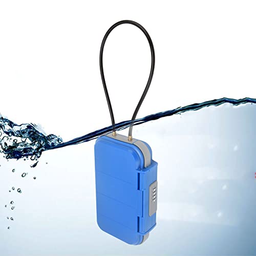Cofre portátil, design de cordão de cofre com proteção por senha para passeios de barco ao ar livre