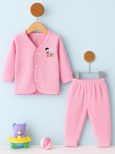 Image of Lux Inferno Combed Cotton Thermal Set for Toddler | Kids Winterwear | Full Sleeve | Pack of 1
