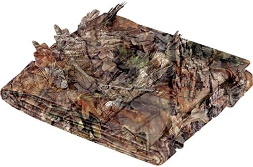 Ameristep 3D Leafy Concealment Weatherproof Finish Die-Cut Deer Turkey Hunting Camo Blind Fabric, Mobuc
