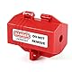 POFET Roter Stecker-Lockout-Tagout, 51 x 51 x 89 mm, Steckerverriegelungsvorrichtung für 110-V-Stecker