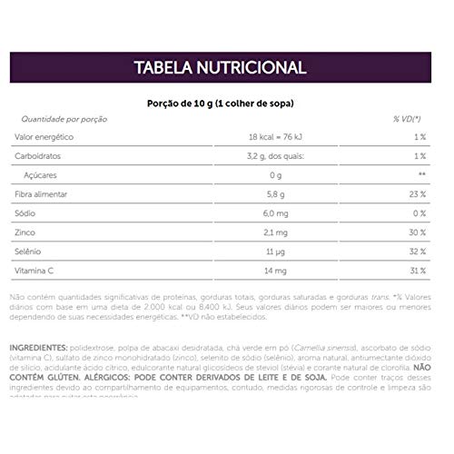 Power Tea Chá verde abacaxi com hortelã 200g da Sanavita