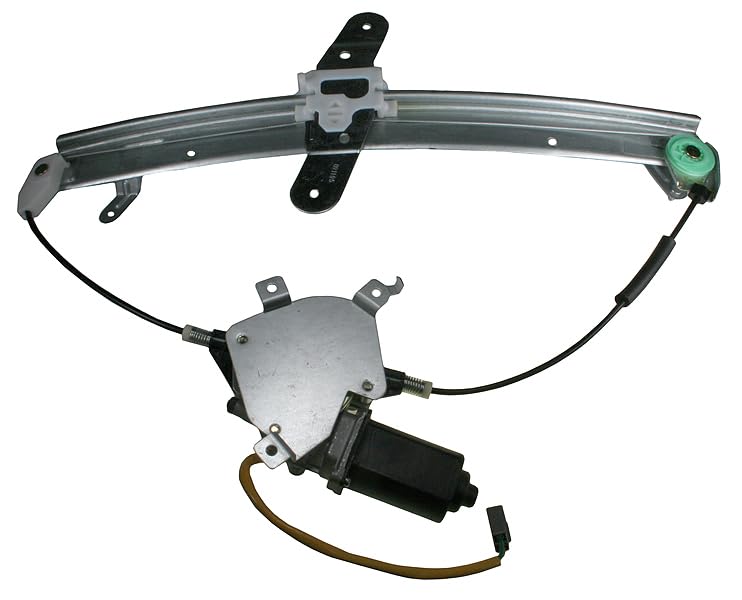 Image of TRQ Front Right Power Window Regulator & Motor Assembly Passenger Side Compatible with 1998-2011 Lincoln Town Car