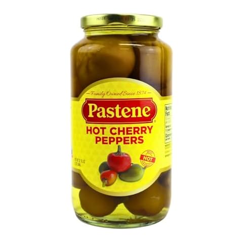 Pastene Hot Cherry Peppers (1 Pack) Cover