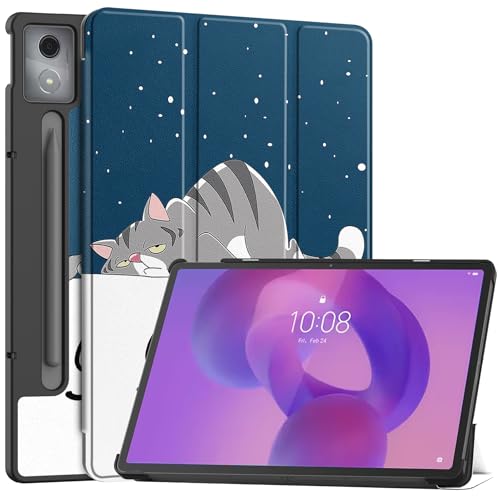 For Lenovo Idea Tab Pro P[X Lenovo xiaoxin pad pro 12.7 2025 Jo[ yKibncozy ^ ϏՌ h~ PU U[ X}[gJo[ n[h w O܂ X^h I[gX[v E