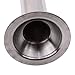 Gvode Sausage Stuffer Attachment for KitchenAid Stand Mixer Food Grinder Attachment(FGA), plus 1 Retainer Ring, Stainless Sausage Stuffer Kit
