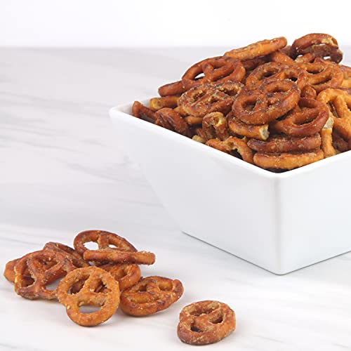 Perfection Snacks Gluten Free Pretzels (Mustard & Onion, 3 Count / 7Oz) #TOP4