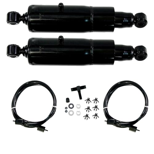 Image of Gabriel 49107 HiJackers Rear Adjustable Air Shock Absorbers Fits Chevrolet Blazer, C10, C20, P10; GMC C15 /C1500 Pickup & Suburban, C25 /C2500 Pickup & Suburban, Jimmy, P15 /P1500 Van (1 Pair)