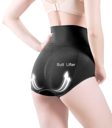 Buy Wiikon Women's Seamless High-Waist Hipster Panty – Spandex Tummy Control Shapewear, Stretchable & Comfortable Free-Size Underwear for Smooth & Flattering Fit (Black) at Amazon.in