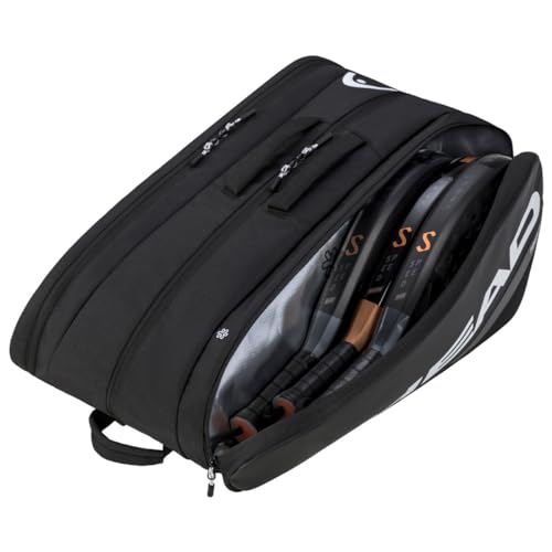 HEAD Tour Padel Bag L, Schwarz/Weiẞ
