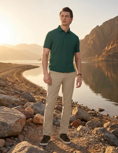Image of Symbol Premium Men's Super Soft Classic Polo T-Shirt: Regular Fit