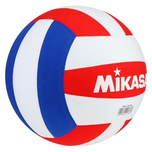 Image of Mikasa Competitive Class Volleyball (Red /White /Blue)