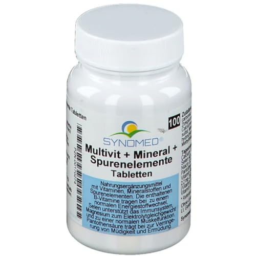 Multivit + Mineral + Spurenelemente Tabletten, 100 Tabletten (51.5 g)