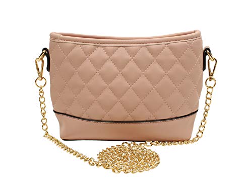 Popatu Pink Quilted Purse