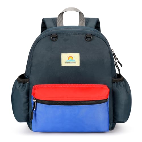 Image of STEAMEDBUN Toddler Backpack for Boys 2-4: Kids Backpack Boys Girls - Preschool Kindergarten Daycare Backpacks - 12 inch