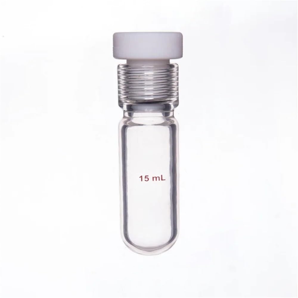Equipos y suministros de laboratorio Recipiente a presión de pared gruesa con tapón rosca interna PTFE P16