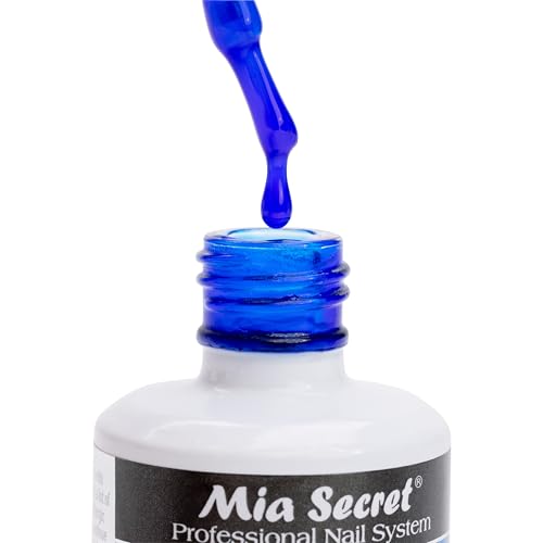 Esmalte de uñas gel Mia Secret Glaze Gelux color Blue Opal miniatura 2