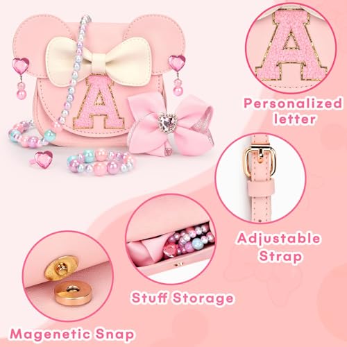Image of mibasies Toddler Purse Gifts for Girls: 3 Year Old Girl Gifts, Girl Toys Purse Set
