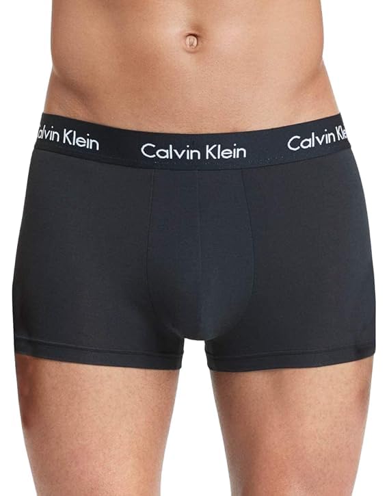 Calvin MENWEARLuxury Men Trunk (Black., Pack of 1)