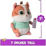 Vida The Vet, Popcorn Plush Toy, 7-Inch Tall Stuffed Animals with Super-Soft Fur, Kids Toys for Girls & Boys Ages 3 and up