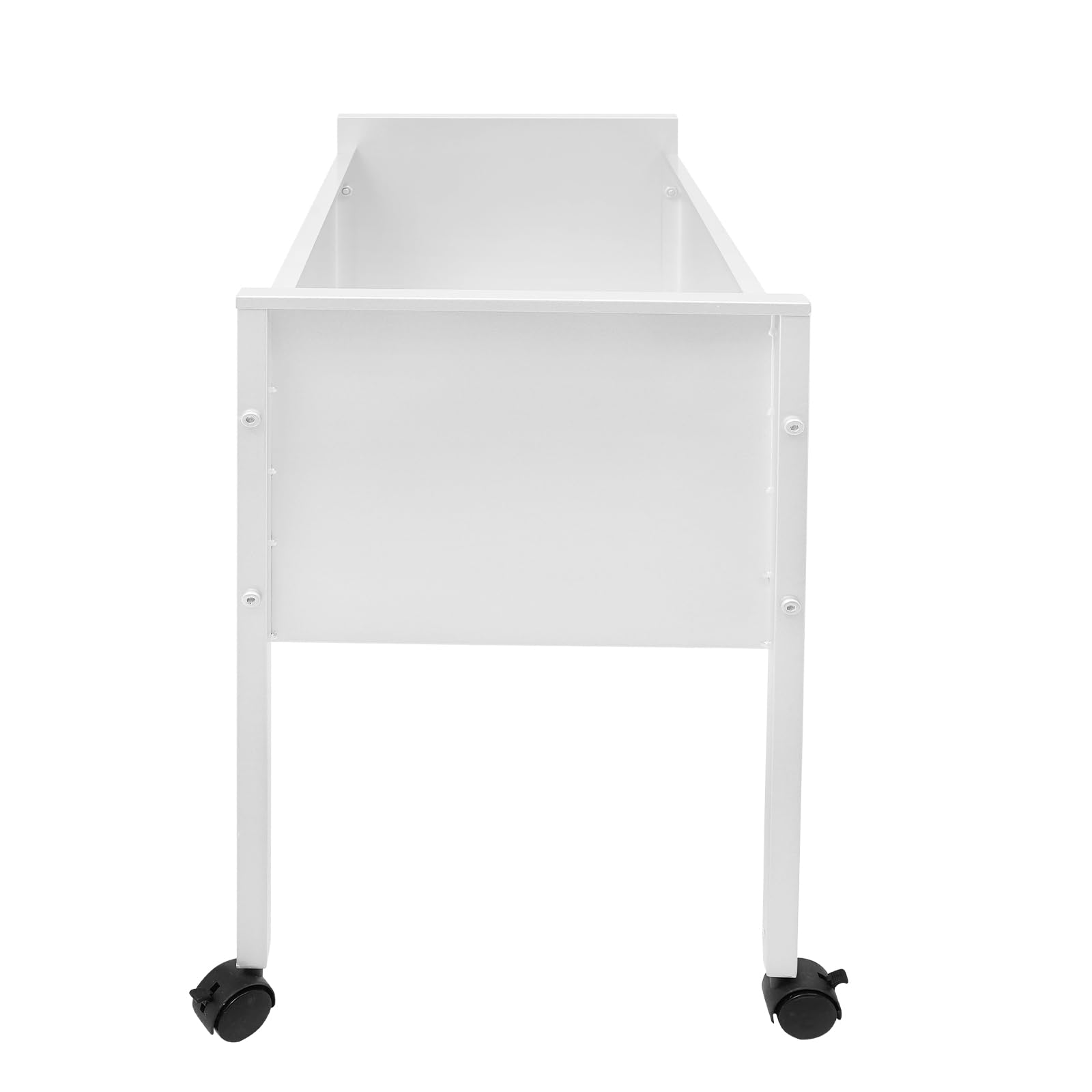 Archivador de archivos con ruedas, carro enrollable para carpetas colgantes, carrito de carpetas colgantes duradero armario de archivos enrollable para estudio, apartamentos 80 x 42,5 x 60 cm (sliber,
